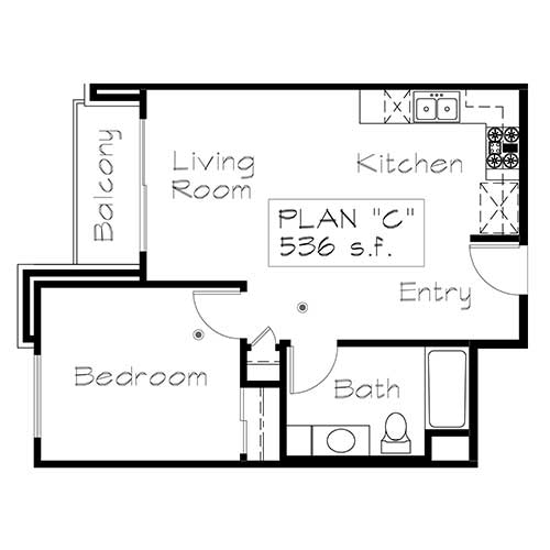 Plan C floor plan